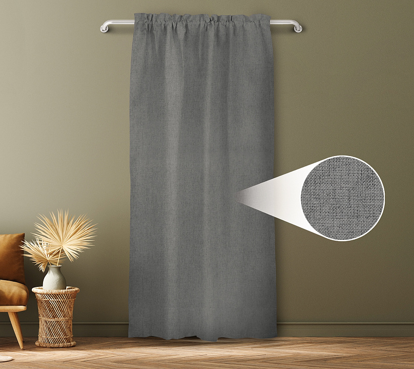 Санди однотонные v14 с креплением Кулиса с гребешком. Фото 1