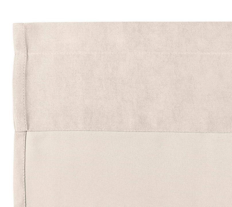 Канвас однотонные v35 с креплением Кулиска с гребешком. Фото 5