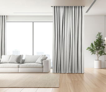 Штора Блэкаут Долли с креплением Шторная тесьма v02. Фото 2