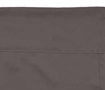 Шторы Премиум светло-коричневые на кулиске с гребешком. Фото 6