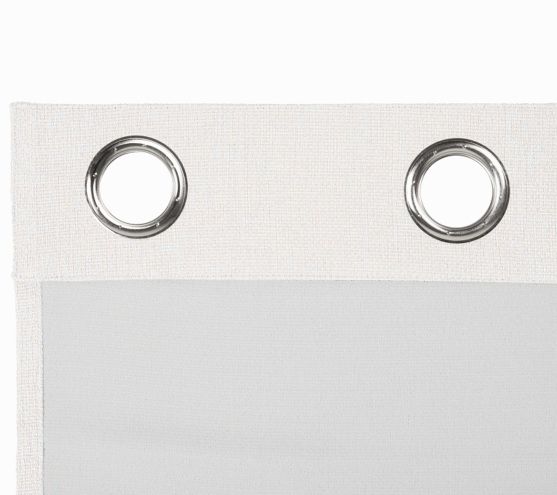 Штора Димаут Рогожка с креплением Люверсы v01. Фото 4