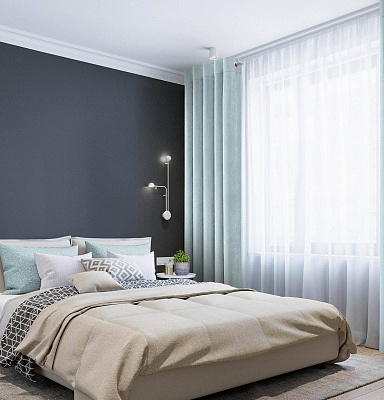 Канвас однотонные v37 с креплением Люверсы