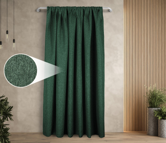 Штора Димаут Рогожка с креплением Кулиса v21. Фото 1