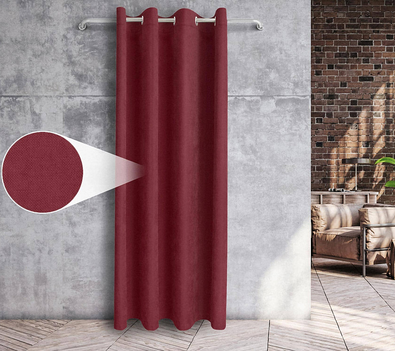 Канвас однотонные v44 с креплением Люверсы. Фото 3