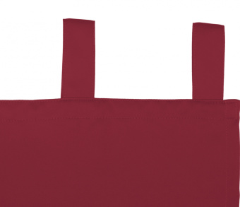 Шторы Премиум красные на петлях без липучек. Фото 6