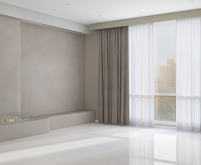 Наши работы. Шторы для примерочных. Фото 1-2