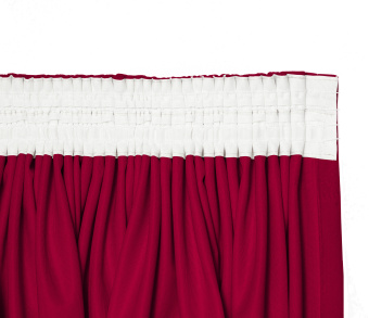 Штора Велюр матовый с креплением Шторная тесьма v28. Фото 4