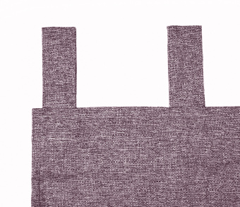 Штора Димаут Рогожка с креплением Петли с липучкой v24. Фото 3