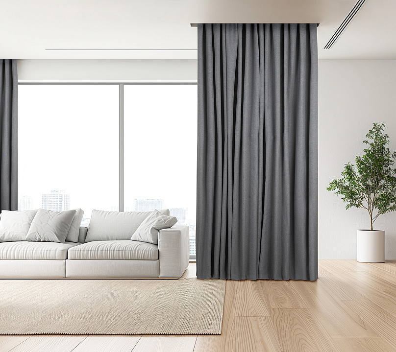 Штора Блэкаут Долли с креплением Петли v09. Фото 2