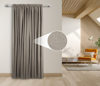 Штора Блэкаут Долли с креплением Кулиса v05. Фото 1