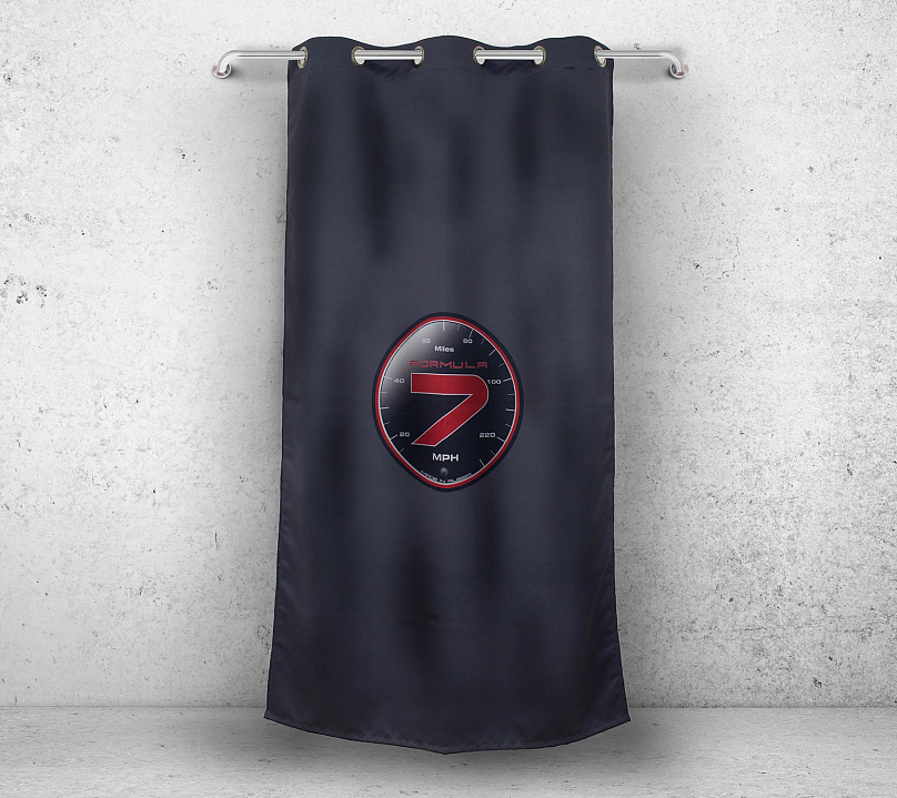 Шторы Премиум с логотипом на люверсах. Фото 8