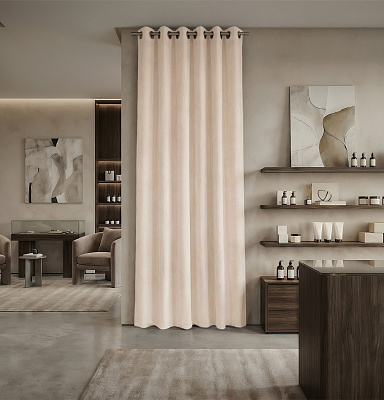 Штора Микровелюр v02 с креплением Люверсы