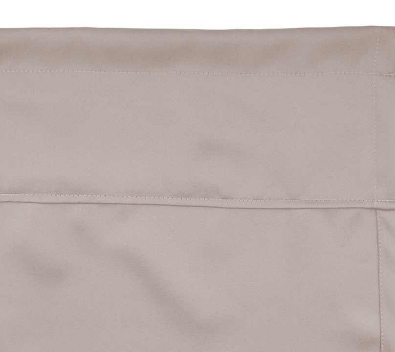 Шторы Премиум бежевые на кулиске с гребешком. Фото 6