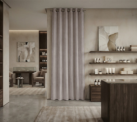 Штора Микровелюр v18 с креплением Люверсы