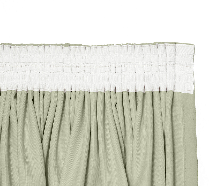 Штора Велюр матовый с креплением Шторная тесьма v13. Фото 4