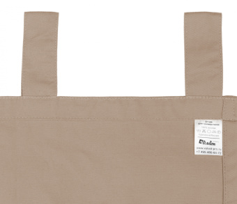 Шторы Стандарт бежевые на петлях без липучек. Фото 6