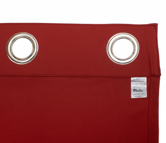 Шторы Премиум терракотовые на люверсах. Фото 6