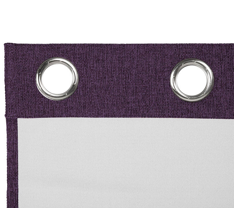 Штора Димаут Рогожка с креплением Люверсы v28. Фото 4