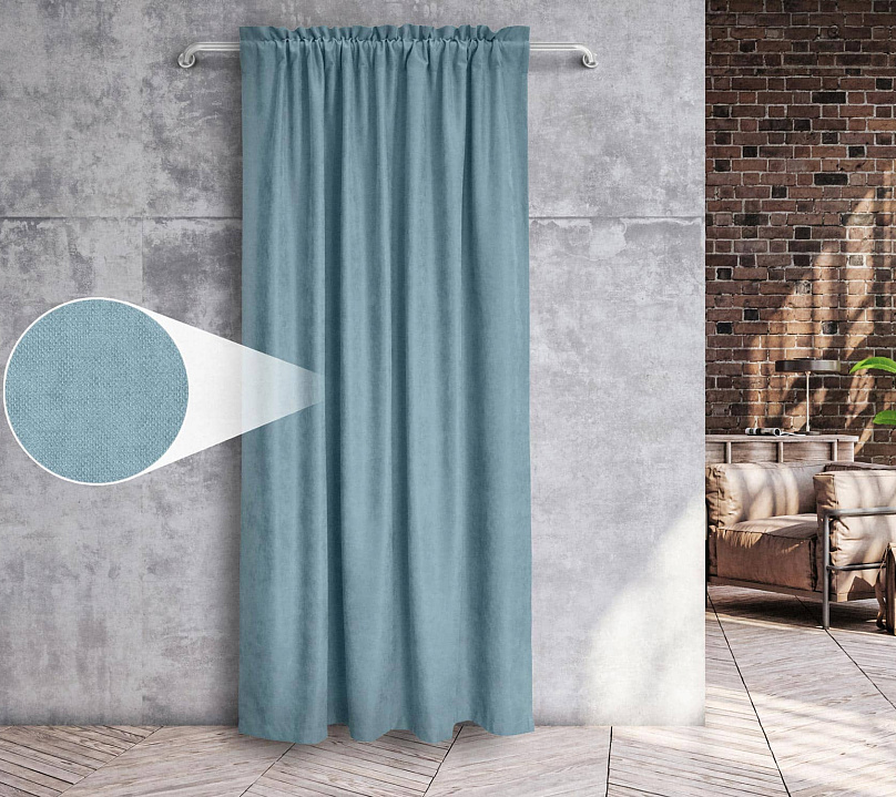 Канвас однотонные v30 с креплением Кулиска с гребешком . Фото 3