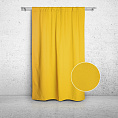 Шторы Стандарт желтые на кулиске. Фото 3