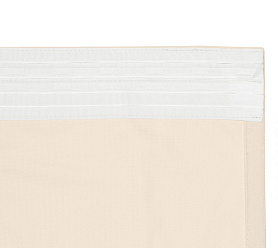 Штора Велюр матовый с креплением Шторная тесьма v02