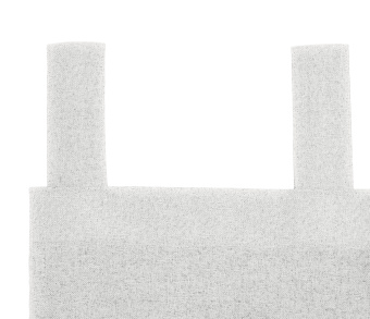 Штора Премиум Рогожка v01 с креплением Петли с липучкой. Фото 3