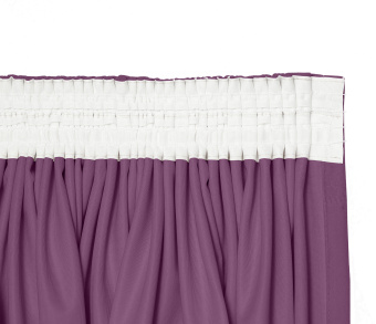 Штора Велюр матовый с креплением Шторная тесьма v26. Фото 4