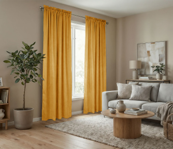 Штора Микровелюр v12 с креплением Кулиса с гребешком. Фото 2