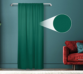 Штора Велюр матовый с креплением Кулиса v16