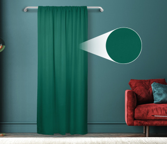 Штора Велюр матовый с креплением Кулиса v16. Фото 1