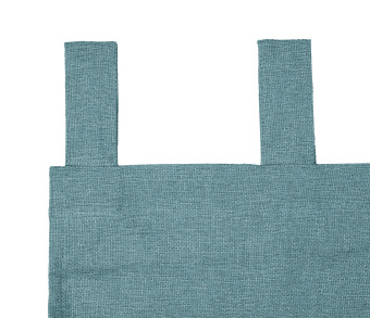 Штора Димаут Рогожка с креплением Петли с липучкой v17. Фото 3