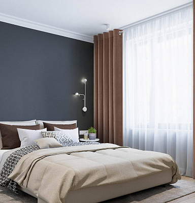 Канвас однотонные v15 с креплением Люверсы