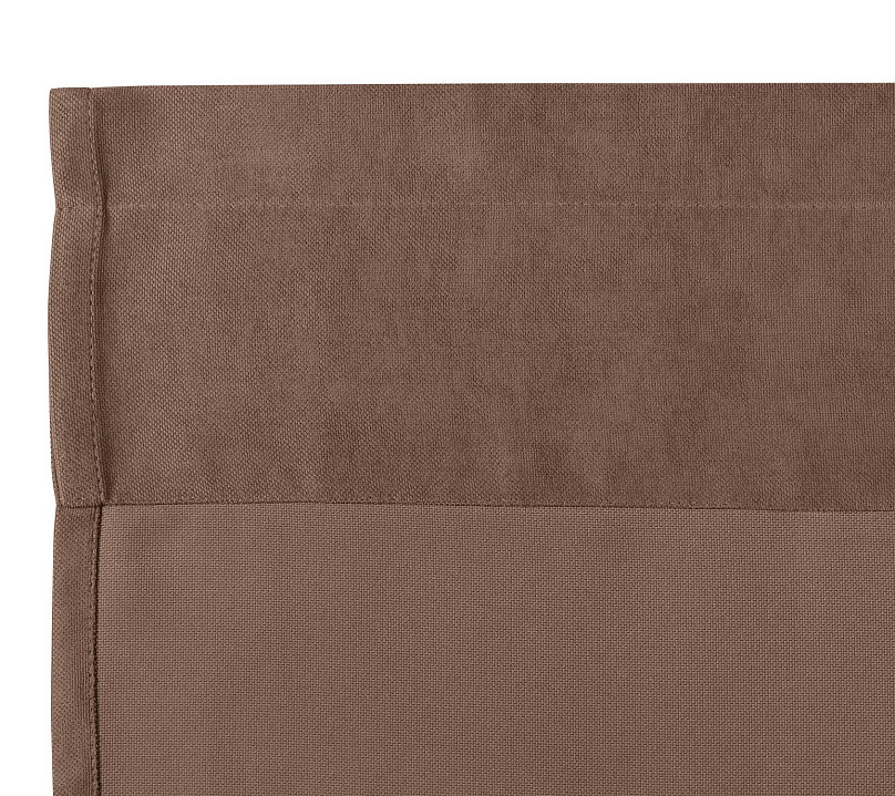 Канвас однотонные v15 с креплением Кулиска с гребешком. Фото 6