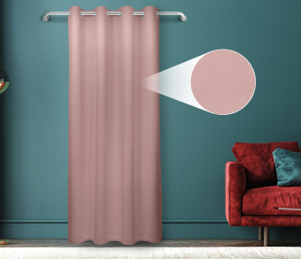 Штора Велюр матовый с креплением Люверсы v24. Фото 1