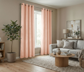 Штора Микровелюр v14 с креплением Люверсы. Фото 2