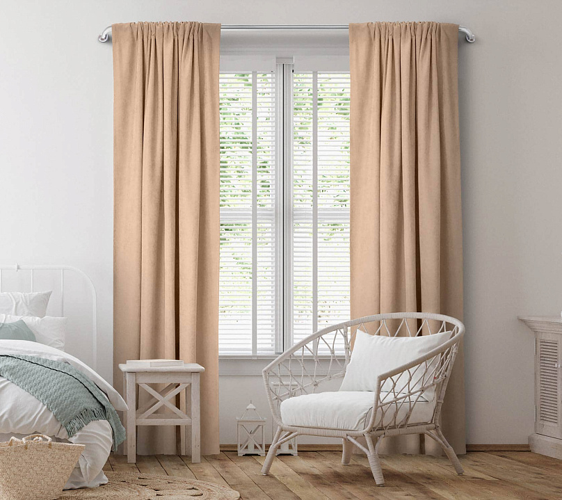 Канвас однотонные v07 с креплением Кулиска. Фото 2