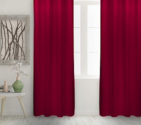 Штора Велюр матовый с креплением Люверсы v28