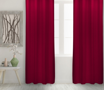 Штора Велюр матовый с креплением Люверсы v28. Фото 2