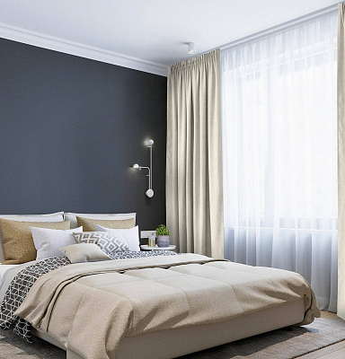 Канвас однотонные v02 с креплением Тесьма