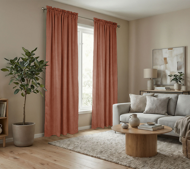 Штора Микровелюр v13 с креплением Кулиса с гребешком. Фото 2