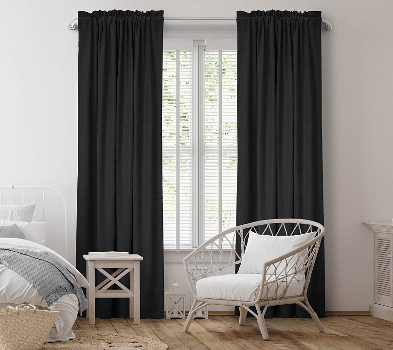 Канвас однотонные v48 с креплением Кулиска с гребешком. Фото 2