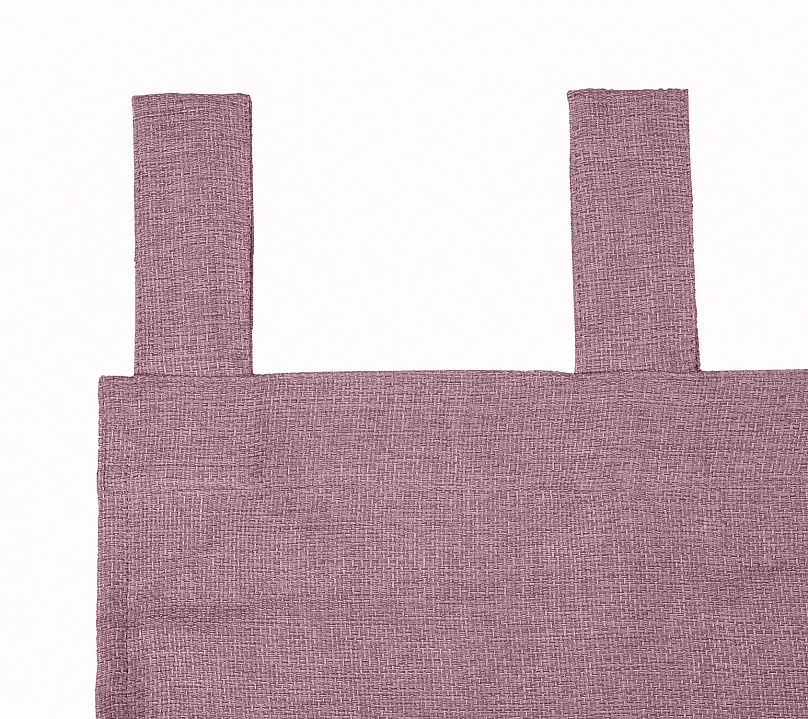 Штора Димаут Рогожка с креплением Петли с липучкой v23. Фото 3