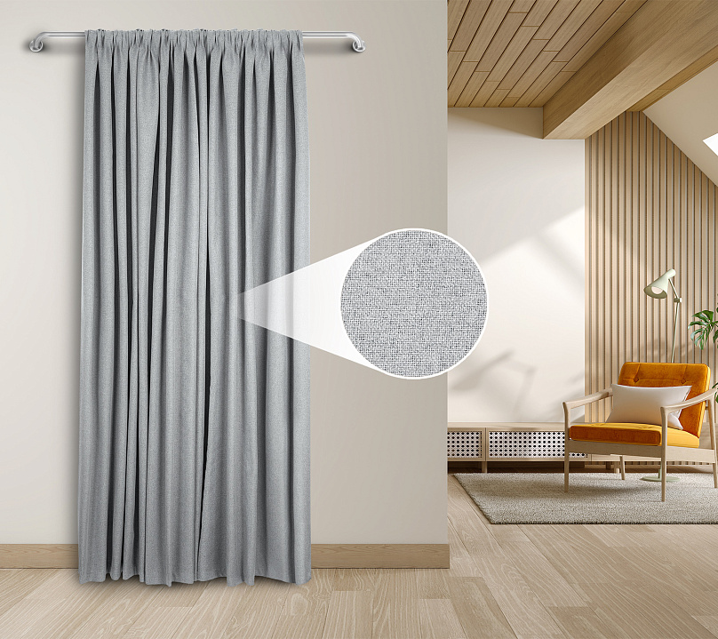 Штора Блэкаут Долли с креплением Кулиса v03. Фото 1