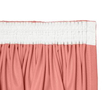 Штора Велюр матовый с креплением Шторная тесьма v25. Фото 4