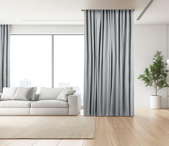 Штора Блэкаут Долли с креплением Шторная тесьма v03. Фото 2