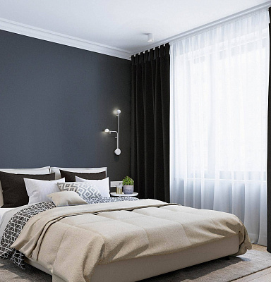 Канвас однотонные v48 с креплением Петли на липучках