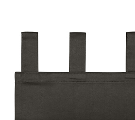 Штора Микровелюр v33 с креплением Петли