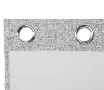 Штора Димаут Рогожка с креплением Люверсы v11. Фото 4