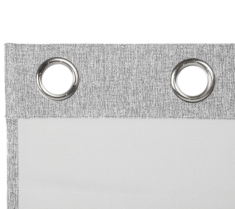 Штора Димаут Рогожка с креплением Люверсы v11. Фото 4