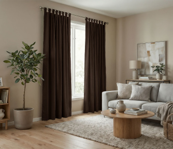 Штора Микровелюр v29 с креплением Петли с липучкой. Фото 2